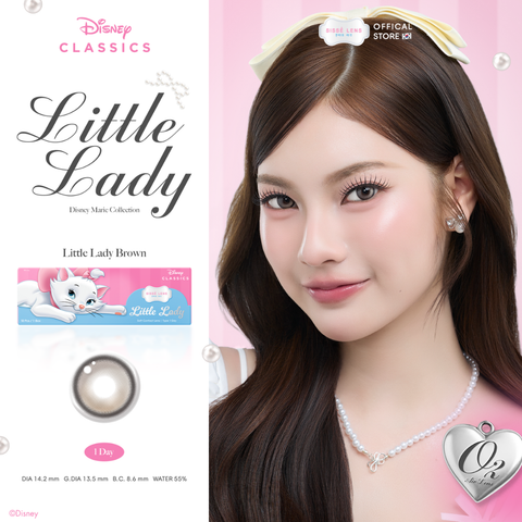 Sisse Lens | Disney Licensed Collection ลิขสิทธิ์ดิสนีย์แท้ | Marie Little Lady Daily Contact Lens